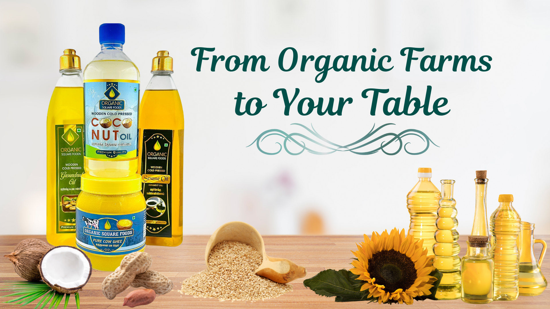 cold pressed oils from trusted farmers